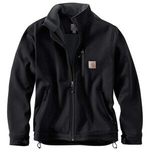 Carhartt 102199 Rain Defender Relaxed Fit Heavyweight Softshell Jacket in black